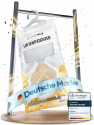 PEARWAY Luftentfeuchter Beutel 1x 250g I Feuchtigkeitsabsorber I Moisture Absorber I Luftentfeuchter Fenster I Luftentfeuchter Schrank I Entfeuchter Beutel I Luftraumentfeuchter zum Aufhängen 1x 250g Blütenzauber