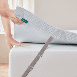Bonnvia® Topper 160x200cm H3 Gel, Matratzen Topper 160x200 Schlafsofa Bett Gelschaum, Matratzentopper 160x200 Boxspringbett Gel Bezug Kaltschaum 7CM Höhe 160 x 200 cm H3 - bis 100kg