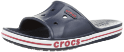 Crocs Unisex Bayaband Slide-Sandalen 45/46 EU Navy Pepper