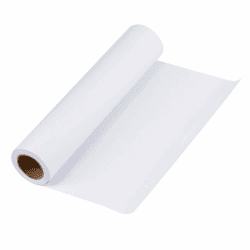 RUSPEPA Weiß Kraftpapier - Natürliches Recyclingpapier, Kraftpapierrolle Ideal für Kunsthandwerk, Kunst, Kleine Geschenkverpackungen, Verpackung, Post, Versand und Pakete - 30.5 cm x 30 m 12 Zoll - Weiß