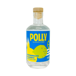 POLLY Caribbean Classic - Alkoholfreie Rum Alternative | 500 ml | ohne Zucker & künstliche Aromen, vegan, glutenfrei | perfekt für alkoholfreie Cuba Libre