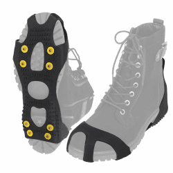 ALPIDEX Anti Rutsch Schuhspikes Größe 35-47 Ersatzspikes Ice Grips Schuhkrallen Schnee EIS Spikes Sohle Wandern Spazieren Hiking Walking Winter