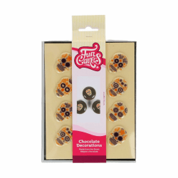 FunCakes Schokoladendekorationen Tag der Toten Set/12