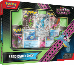 Pokémon-Sammelkartenspiel: Spezial-Illustrations-Kollektion Karmesin & Purpur – Nebel der Sagen: Seedraking-ex (1 holografische Vollbild-Promokarte, 2 holografische Karten & 5 Boosterpacks)