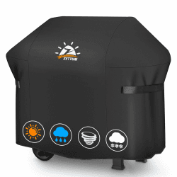Zettum Grillabdeckung 132 cm - 7106 Grill Abdeckung für Weber Spirit 300 Serie Heavy Duty & Wasserdicht, PU abdeckhaube für Weber Spirit E310, E315, E330 and Spirit ii E310(132 L x 66 W x 109 H cm) 132 x 66 x 109 cm