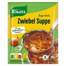 Knorr Suppenliebe Suppe Zwiebel 46 g Zwiebel 750 ml (1er Pack)