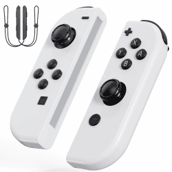 Yantree Switch Controller, Wireless Controller kompatibel mit Switch/OLED/Lite, Controller mit 6-Achsen, Wake-up, Vibration for Switch, mit ein Paar Switch-Handschlaufe