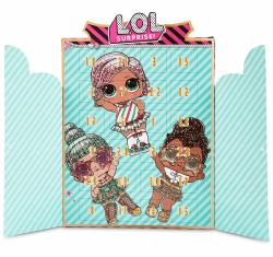 L.O.L Surprise! Adventskalender 2024 Kinder - 24 Lol Puppen Charms, Armband und Halskette