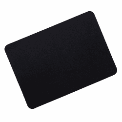 Gomin Mauspad – 28 x 20 cm Gaming Mousepad – rutschfest und Wasserdicht – Nahtlose Kanten Mouse Pad verbessert Geschwindigkeit und Präzision, Mausmatte für PC, Büro, Laptop, Computer – Schwarz 280L x 200B mm