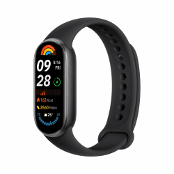 Xiaomi Smart Band 9 Fitness Tracker, AMOLED Display with 1200 Nits, Sp02 Tracking, Sleep and Heart Rate Monitor, Notifications, 5ATM Waterproof, Mi Fit App, Midnight Black Xiaomi Smart Band 9 Midnight Black
