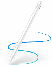 Metapen A11 Stift für iPad 2018-2024, Schnellladung, benutzerdefinierte Bluetooth-Verknüpfungen, Palm Reject, Pencil für iPad 6/7/8/9/10, iPad Pro 11“/12.9“/13''M4, iPad Air 3/4/5/M2, Mini 5/6 iPad stift