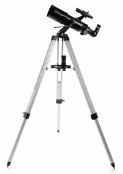 Celestron 21087 PowerSeeker 80AZS Teleskop, Schwarz PowerSeeker 80AZS Refractor