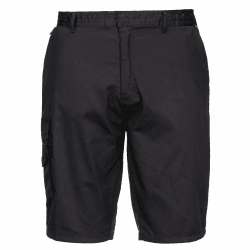 Portwest S790 Herren Hochleistungs-Komfort-Kampf-Cargo-Arbeitsshorts XXL Schwarz
