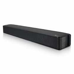 LG SQM1 2.0 Soundbar (40 Watt) Bluetooth, Optisch [2024], Schwarz