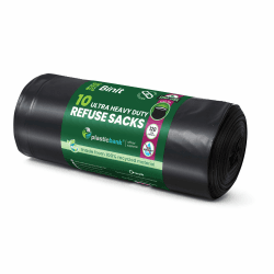 BIN IT 10 Ultra Heavy Duty, 120 Liter XL Müllsäcke, Müllbeutel, Müllbeutel, Müllbeutel, Müllbeutel, 80kg Hebebüro, Heimwerker, Gastronomie, Baumeister