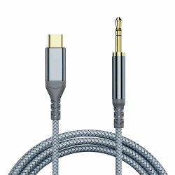 Aplimln USB C Klinke Aux Kabel Auto, USB C auf Klinke Kabel 3,5 mm Jack Audio Aux Kabel 1m für Phone 15/15 Pro, Galaxy S24/S23/ S22/S21, Pixel 4 5 XL, Lautsprecher, Kopfhörer, Autoradios