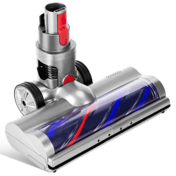 KENVOR Bürste kompatibel mit Dyson V7, V8, V10, V11, V15, Bodenbürste mit Direktantrieb und 4 LED-Leuchten für Kurzflorige Teppiche und Hartböden