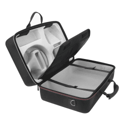 inRobert Tragetasche f¨¹r PS5 kompatibel mit PS5 Disk/Digital Edition Hard Shell Handtasche mit Schultergurt f¨¹r PS5-Konsole, Controller, Kopfh?rer, Kabel und Disc, Schwarz, Krawattenetui Rot