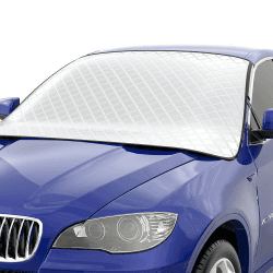 Auto Windschutzscheibe Abdeckung Auto Frost Windschutzscheibe Abdeckung Schwerlast Windschutzscheibe Abdeckung UV Schutz Staubdicht und Wasserdicht Schnee Abdeckung für SUV, LKW und Auto, Allwetter