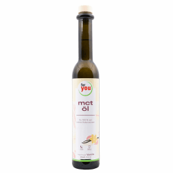 MCT-Öl (Vanille) aus 100% Kokos 250 ml - 70% Caprylsäure und 30% Caprinsäure - Extrakt aus Kokosnussöl - Ideal für ketogene Diät & Bulletproof Coffee - Energielieferant für Körper & Gehirn