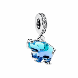 Feitery Compatible with Charms Pandora Armband Tiere Charm Herz Anhänger Meerestiere Elefanten
