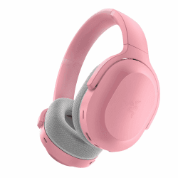 Razer Barracuda - Kabelloses Multiplattform-Headset für Gaming und Mobile Geräte (SmartSwitch Dual Wireless, Geräuschunterdrückendes Mikrofon, Triforce-Treiber 50mm, USB-C) Quartz Pink Barracuda Pink