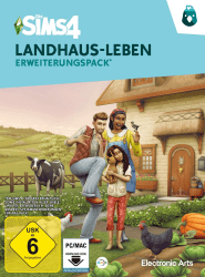 Die Sims 4 Landhaus-Leben (EP11)| Erweiterungspack | PC/Mac | VideoGame | Code in der Box | Deutsch PC - Code in a box EP+ Bundle SIMS 4 EP11 COTT CIAB PCWIN DE PG EXP PACK