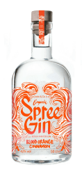 Christmas Spree Gin Blutorange-Zimt aus Berlin, 500ml Flasche Dry Gin -Grote & Co.‘s Organic Dry Gin destilliert mit echten Spreewaldgurken, Blutorange und Zimt Blutorange - Winterlich 0,5l