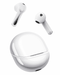 SoundPEATS Air5 Bluetooth Kopfhörer, Hi-Res/aptX Adaptive Lossless/Snapdragon Sound Kopfhörer, Semi In-Ear Bluetooth 5.4 Ohrhörer mit 13mm dynamischer Treiber, Spezielle App, 30 Stunden Spielzeit Weiß