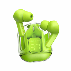 Bluetooth Kopfhörer, Kopfhörer Kabellos Bluetooth 5.4 In Ear Kopfhörer mit 6 ENC Noise Cancelling Mikrofon Earbuds, 50H Spielzeit, IP7 Wasserdicht Bluetooth Ohrhörer für Yoga/Reisen/Arbeit 2024 Neu B35 Green