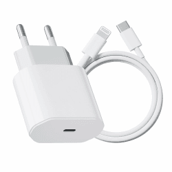 iPhone Schnellladegerät Schnellladekabel 20W USB C Ladegerät mit iPhone Ladekabel für iPhone 14/13/12/11/Pro Max/Mini/SE/Xr/X/Xs Max, Pad Cremefarben