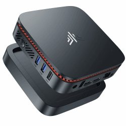 NiPoGi Mini PC Ιntel Alder Lake-N N100(3.4GHz) 16GB DDR4/512GB M.2 SSD, Desktop PC WiFi 5,BT4.2/RJ45,Mini Computer 4K@60HZ UHD Dual Display für Büro Ιntel Alder Lake-N N100/16GB DDR4 512GB SSD