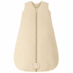 Unnivoll Schlafsack Baby Winter 2,5 Tog Baby Schlafsack 12-18 Monate Baumwolle Babyschlafsack Neugeborene Winterschlafsack Baby Warm und Weich 84 cm für Jungen Mädchen Aprikose 84cm/12-18 Monate Aprikose