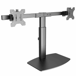 RICOO Monitor Halterung Tisch Gasdruckfeder für 17-34 Zoll, VESA Tischhalterung, Monitorarm TS4111, Monitorhalterung 2 Monitore Arm Bildschirmhalterung Bildschirm Halter, Arme für Computermonitore Monitorhalterung TS4111