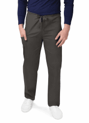 Sivvan Unisex Pflegebekleidung lockere Hose mit Kordelzug L Charcoal