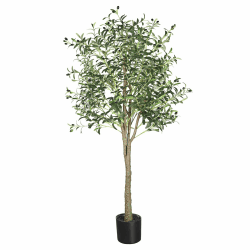 YOLEO Künstlicher Olivenbaum 180cm kunstpflanze Künstliche Pflanzen groß Olivenbaum Künstlich Kunstbaum wie echt für Wohnzimmer Schlafzimmer Büro Deco Typ-2 180 cm