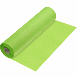 100%Mosel Vlies Tischläufer, in Apfelgrün (30 cm x 25 m), dekoratives Tischband, edle Tischdeko für Geburtstage & Hochzeiten, Bunte Dekoration zu besonderen Anlässen Apfelgrün (003)