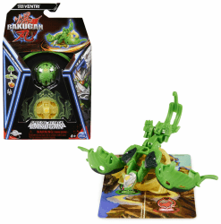 Bakugan 3.0 Special Attack 1er Pack - Ventri, individuell zusammenstellbare Actionfigur mit Charakterkarte zum Sammeln, für Kinder ab 6 Jahren Mehrfarbig
