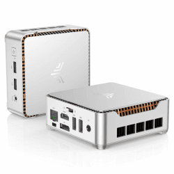 NiPoGi Mini PC 16GB DDR4 1024GB M.2 SSD, Ιntel Alder Lake-N97(bis zu 3,60 GHz) Mini Desktop Computer, Dual-WiFi, 1000Mbps LAN, HDMI 2.0 + DP, 4K Dual Display Micro-PC mit VESA für Schule/Zuhause/Büro CPU-N97/ 16GB RAM+1024GB ROM