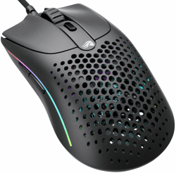 GLORIOUS Gaming Model O 2 Wired Gaming Mouse – ultraleichte 59 g, FPS, 26.000 DPI, Motion-Sync, auf 80 Mio. Klicks ausgelegte Schalter, 6 programmierbare Tasten, beidhändig, RGB, PTFE-Füße – Schwarz Model O 2 Kabel Mattschwarz