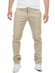 Yazubi Herren Chino Hose, Modell Dustin, Chinohose by Yzb Jeans 38W / 30L Beige (Plaza Taupe 161105)