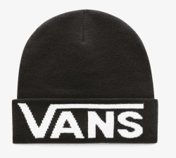 VANS MN DROP V TALL CUFF BEANIE - Mütze - black