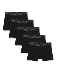 PUMA Herren Boxer Unterwäsche (5er Pack) L Schwarz