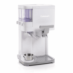 Cuisinart Eismaschine | Softeis, Gelato, Sorbet, milchfreies Eis, gefrorener Joghurt | Topping-Spender | Einfach zu bedienen und zu reinigen | 1,42 l für 6 Portionen | Fertig in 20 Minuten | ICE48U Softserve 1.4L