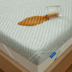 Newentor® Matratzen Topper 200x200cm Gel Boxspringbett, Matratzentopper 200x200 Schlafsofa Bett Gelschaum, Mattress Topper 200x200 H2/H3 Bezug Kaltschaum 7CM Höhe Wasserdicht 200x200x7cm Wasserdicht