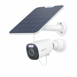 Reolink 4K Solar Überwachungskamera Aussen Akku mit 2,4&5GHz WiFi, WLAN Kamera Outdoor, 8MP Farbnachtsicht, Person/Auto/Tiererkennung, Keine Monatsgebühr, Standalone, Argus Eco Ultra+6W Solarpanel 1-Kamera-Set