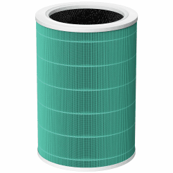 Ersatzfilter kompatibel mit Xiaomi Mi Luftreiniger 2, 2H, 2S, 3, 3H, Pro (Hohe Effizienz H13 Grade True HEPA-Filter und Aktivkohlefilter) Grün