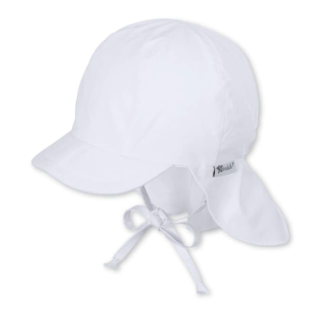Sterntaler Unisex Kinder Schirmmütze mit Nackenschutz Ohne Bindebänder Kindermütze 57 Blau