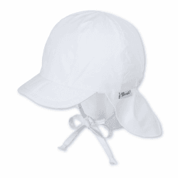 Sterntaler Unisex Kinder Schirmmütze mit Nackenschutz Ohne Bindebänder Kindermütze 57 Blau