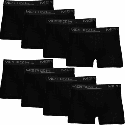 MERISH Boxershorts Herren 8-er / 12-er Pack S-5XL Unterwäsche Unterhosen Männer Men Retroshorts New 3XL 216i 8er Set Schwarz